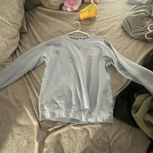 Pink baby blue hoodie